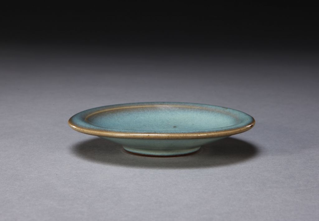 图片[1]-Jun Kiln Celestial Blue Glazed Dish-China Archive